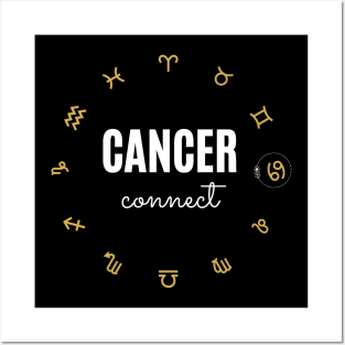 Cancer Zodiac Horoscope Posters and Art